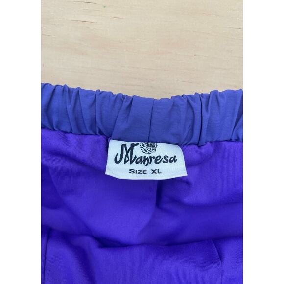 MANRESA Nylon Polyester Spandex Adjustable Waist Shorts Men's Blue SIZE XL - Picture 5 of 7